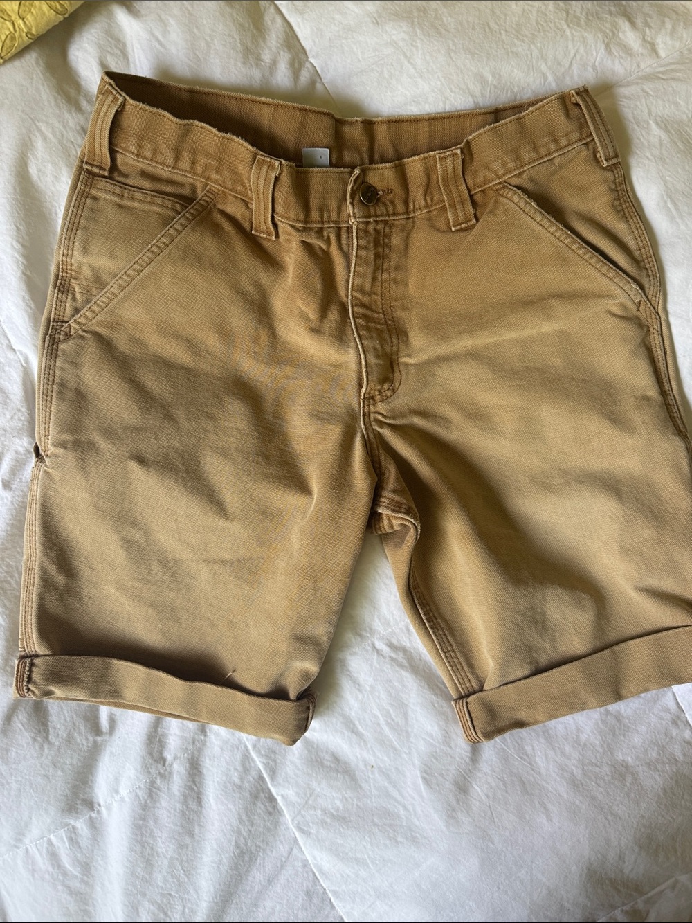 Carhartt Women's cut off Shorts - Caramel